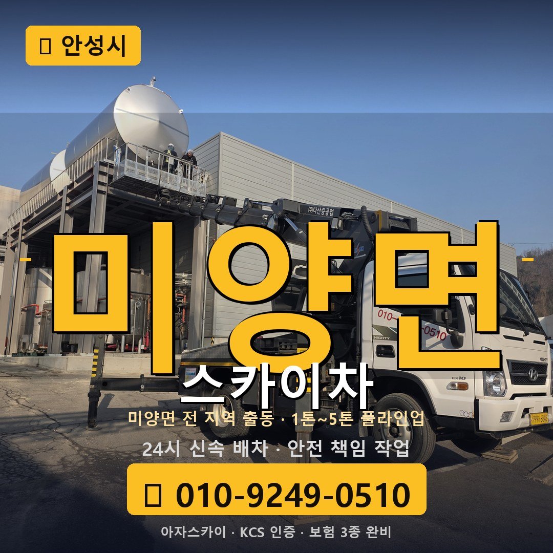 안성 미양면 스카이차 - 아자스카이