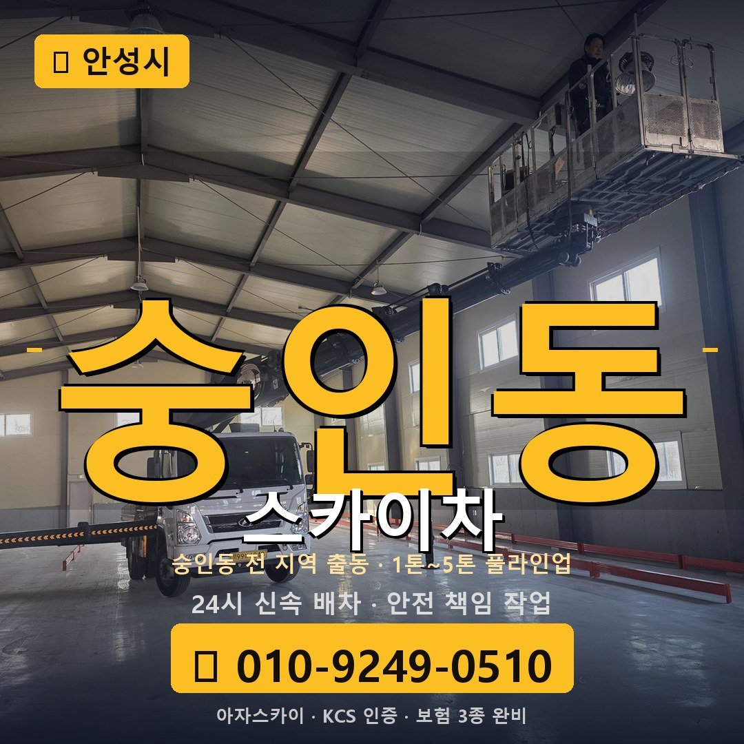 안성 숭인동 스카이차 - 아자스카이