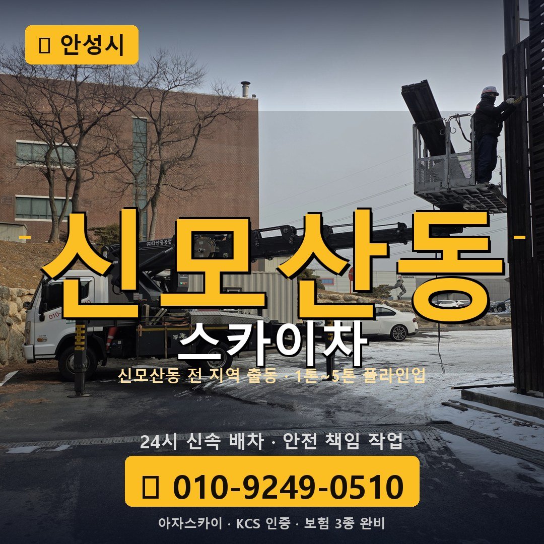 안성 신모산동 스카이차 - 아자스카이